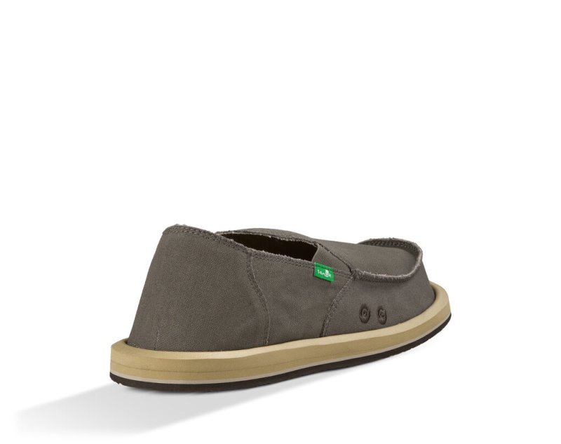 Sanuk Vagabond Men's Shoes Khaki | Canada 204JPQ